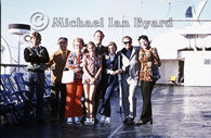 Family members and friends who came to see us off 5th January 1973